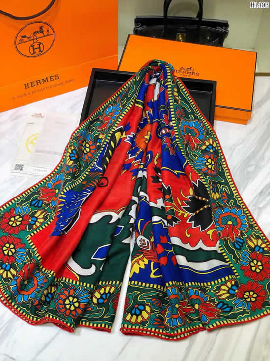 High Quality Female Shawl Hot Sale Men Scarf Replica Hermes Scarves 37